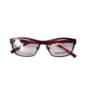Koali Eyeglasses Women 52-15-135 Magenta Purple Marble 7796K France Frame Only
